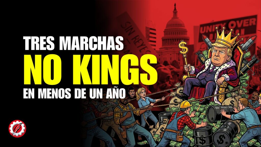 En Estados Unidos tres marchas no kings en menos de un año